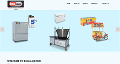 Desktop Screenshot of birlaaircon.com